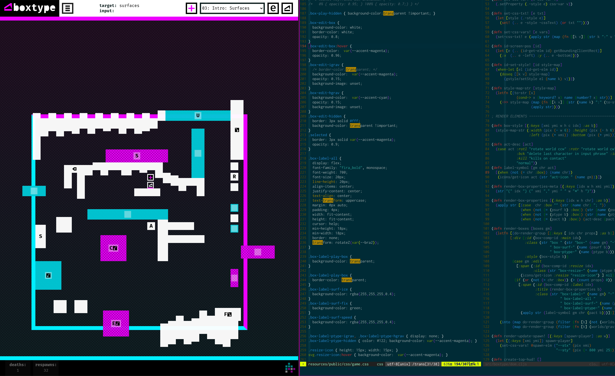 Boxtype Screenshot