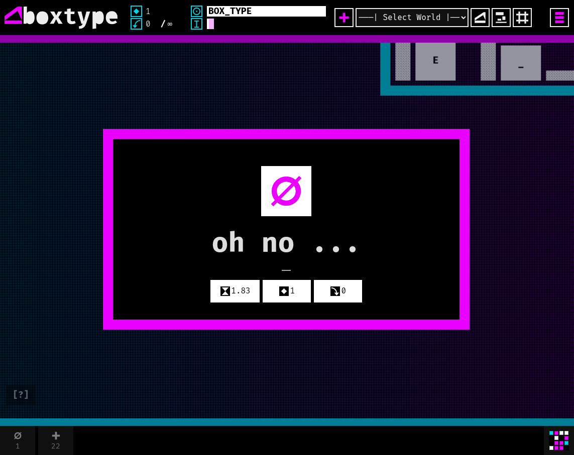 Boxtype Screenshot