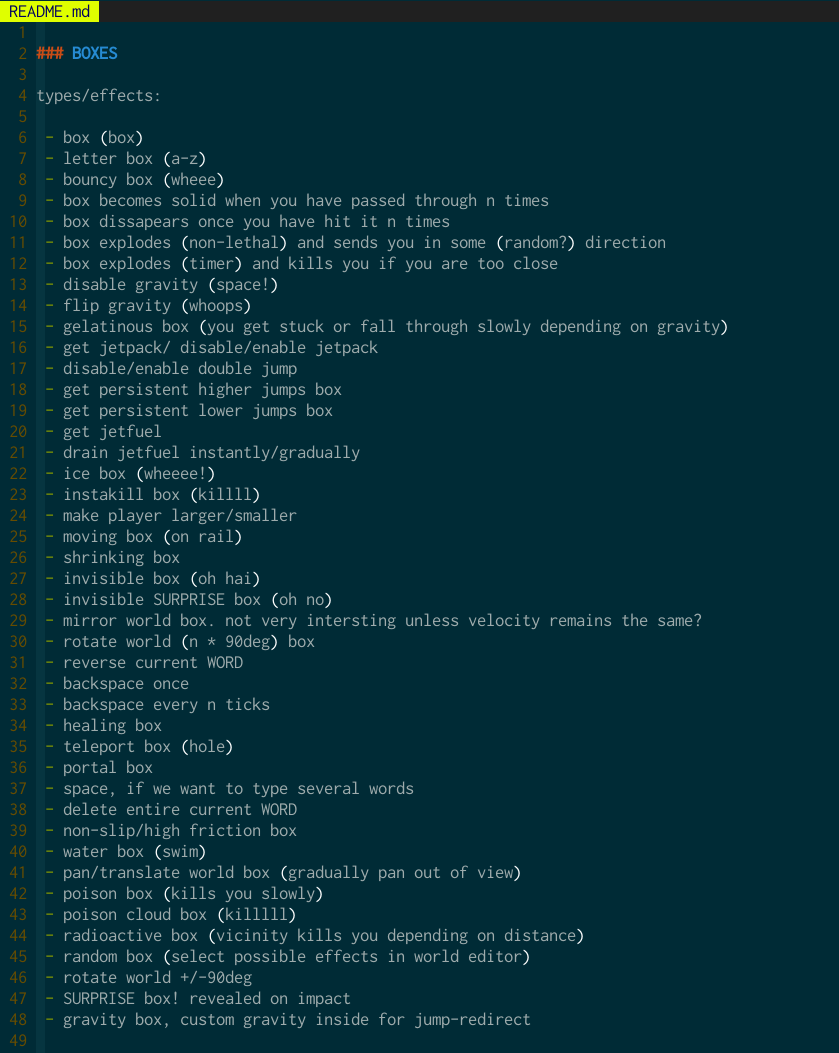Boxtype Screenshot